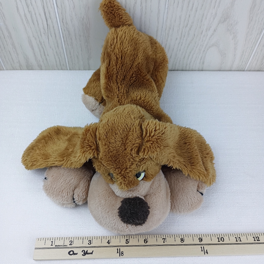 Russ Berrie Long Eared Brown Dog Plush Stuffed Animal Toy Vintage Samuel 13" - Picture 14 of 15